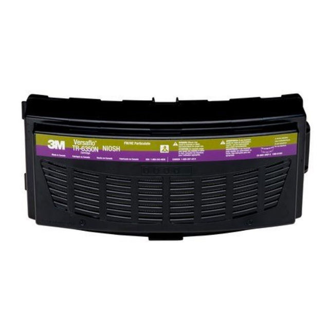 3M TR-6350N Versaflo Formaldehyde/HEPA Cartridge, for TR-600/800 PAPR (7100027551) (5 Pack)