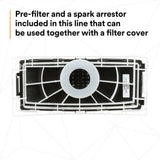 3M TR-6710N-5 Versaflo High Efficiency Filter / 37357(AAD), for TR-600 PAPR (7100028247) (5 Pack) - 6