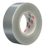 3M 3900 Multi-Purpose Duct Tape, Silver, 48 mm x 54.8 m, 7.6 mil, Rubber Adhesive, Water Resistant, Conveniently Packaged (7100029108)  - (24Pack) - 3