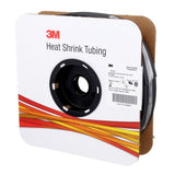 3M Heat Shrink Thin Wall Tubing FP-301, Black, 2 to 1, 1 in x 50 ft Spool (FP1.000BK50S) (7100029979)  - (3Pack) - 4