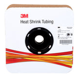 3M Heat Shrink Thin-Wall Tubing FP-301, Black, 1/8 in ID, 100 ft Spool (FP0.125BK100'S) (7100029984)  - (3Pack)