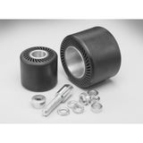 3M 28718 Rubber Slotted Expander Wheel, 5 in x 3-1/2 in 1 in Arbor Hole (7100030184)