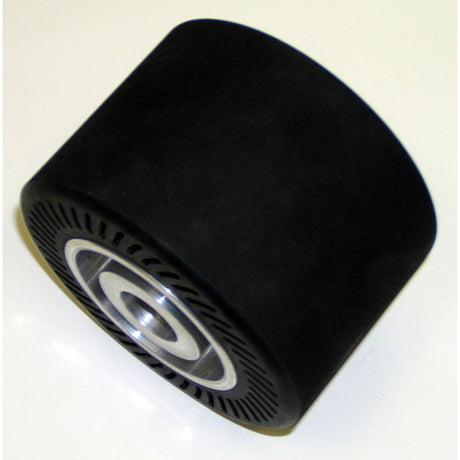 3M 28718 Rubber Slotted Expander Wheel, 5 in x 3-1/2 in 1 in Arbor Hole (7100030184) - 2