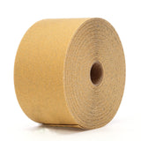 3M 236U 02599 Stikit Gold Sheet Roll, P80, Aluminum Oxide PSA Paper, 2-3/4 in x 25 yd (7100030964)