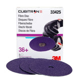 3M 786C 33425 Cubitron II Abrasive Fibre Disc, 180 mm x 22 mm (7 in x 7/8 in), 36+ (7100033178) (25 Pack) - 2