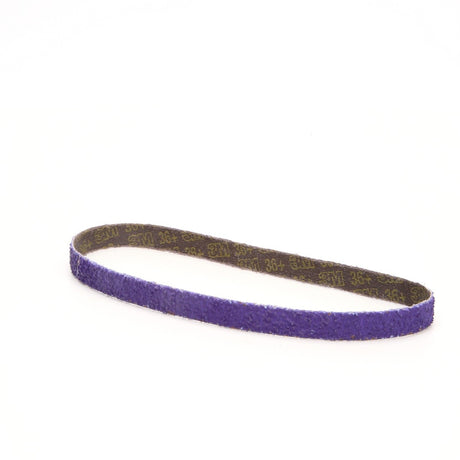 3M 786F 33443 Cubitron II File Belt, 36+ Grit, Purple, 1/2 in x 18 in, Spot Weld Removal (7100033184) (50 Pack) - 4