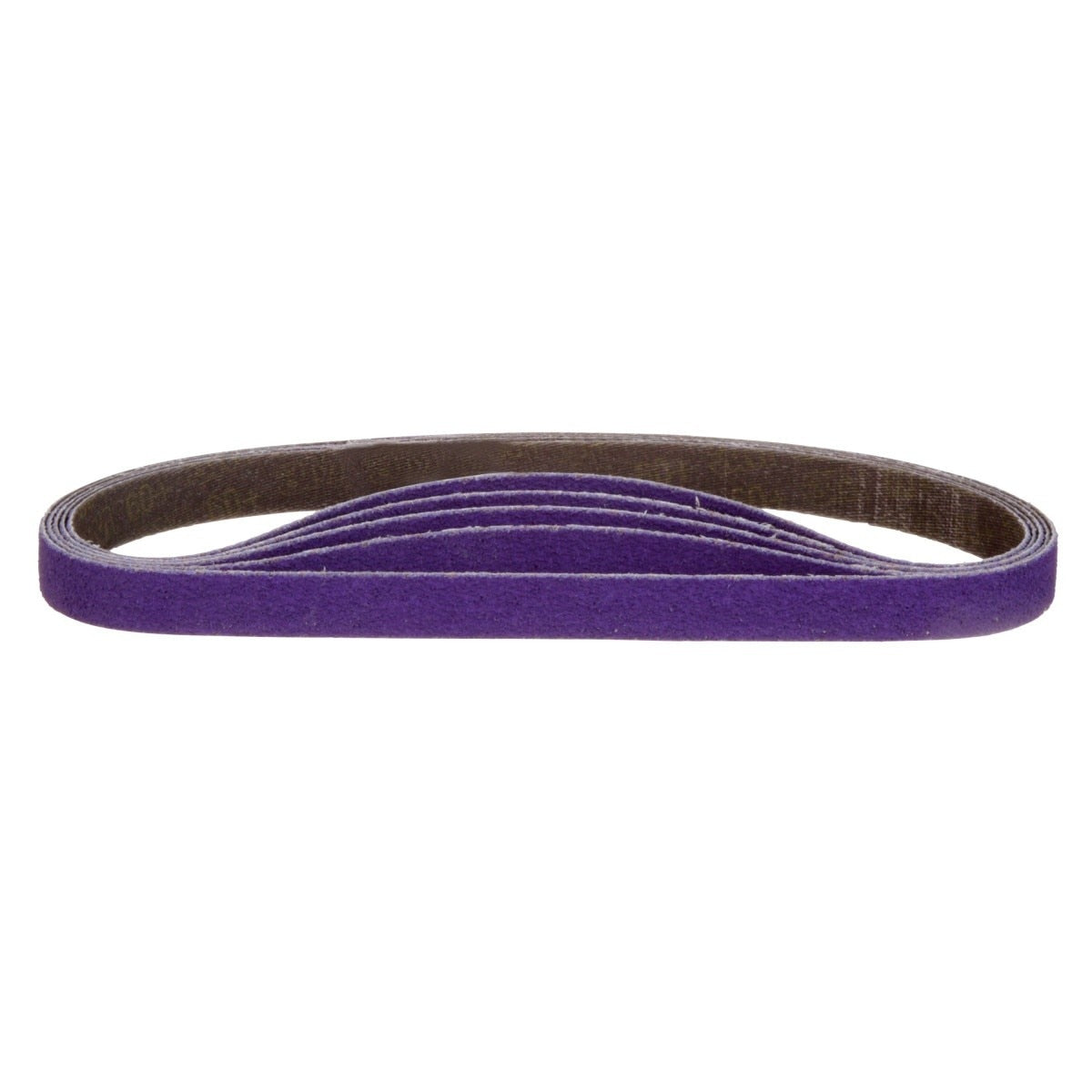 3M 786F 33445 Cubitron II File Belt, 60+ Grit, Purple, 1/2 in x 18 in, Spot Weld Removal (7100033185) (10 Pack)