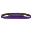 3M 786F 33445 Cubitron II File Belt, 60+ Grit, Purple, 1/2 in x 18 in, Spot Weld Removal (7100033185) (50 Pack)