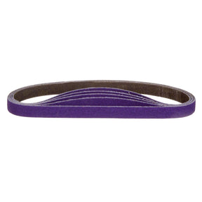 3M 786F 33445 Cubitron II File Belt, 60+ Grit, Purple, 1/2 in x 18 in, Spot Weld Removal (7100033185) (50 Pack)
