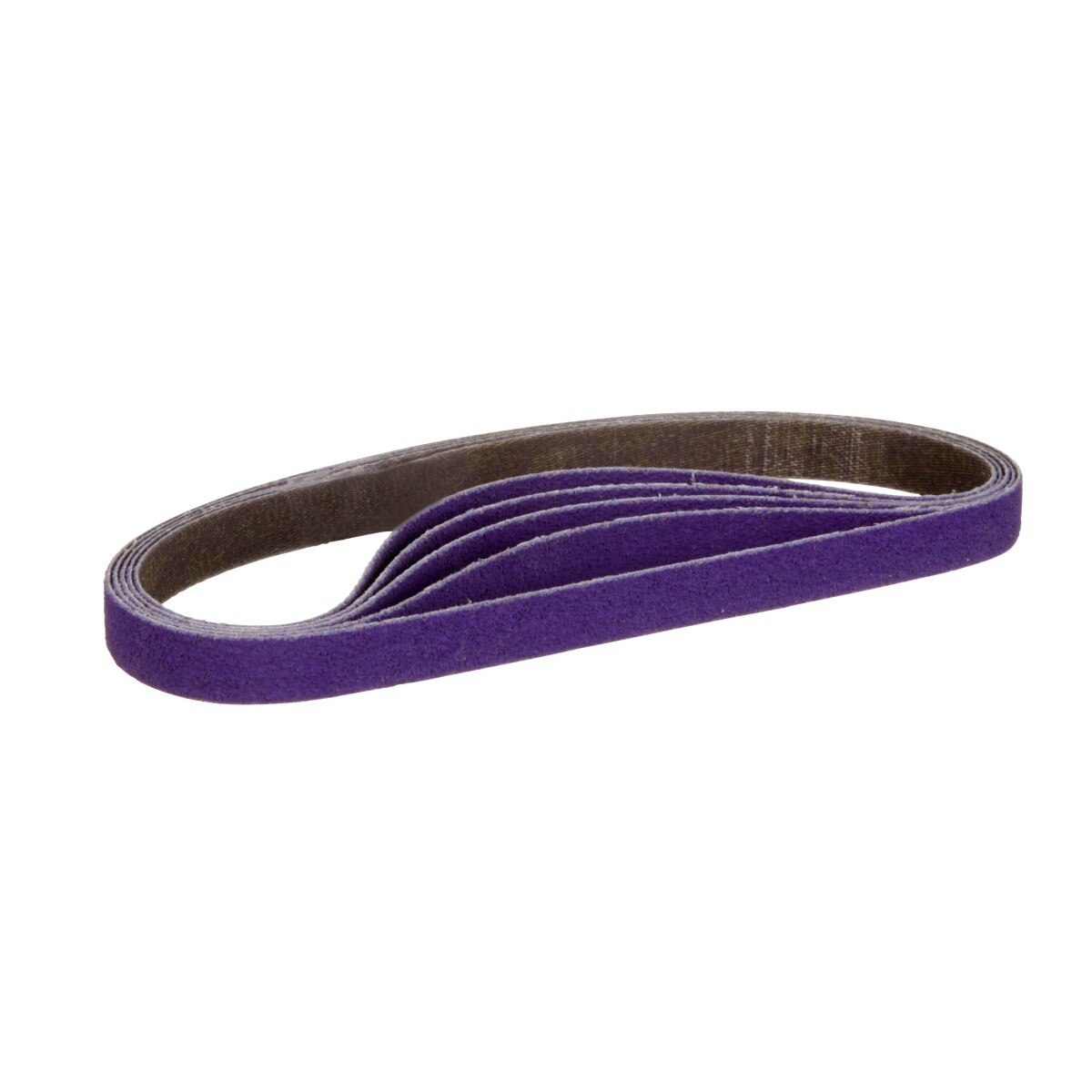 3M 786F 33445 Cubitron II File Belt, 60+ Grit, Purple, 1/2 in x 18 in, Spot Weld Removal (7100033185) (50 Pack) - 2