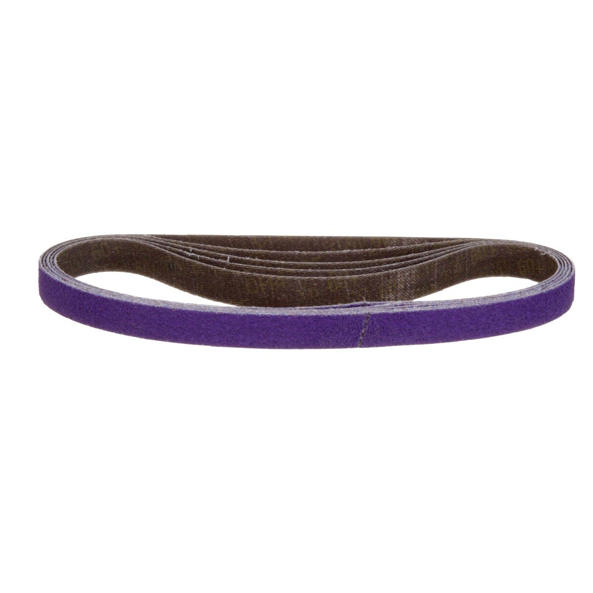 3M 786F 33445 Cubitron II File Belt, 60+ Grit, Purple, 1/2 in x 18 in, Spot Weld Removal (7100033185) (50 Pack) - 4