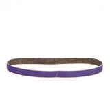 3M 33446 Cubitron II File Belt, 80+ Grit, Purple, 1/2 in x 18 in, Spot Weld Removal (7100033186) (50 Pack) - 9
