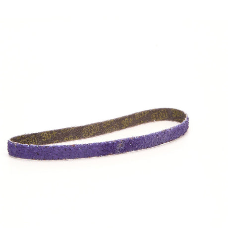 3M 786F 33437 Cubitron II File Belt, 36+ Grit, Purple, 3/8 in x 13 in, Spot Weld Removal (7100033193) (50 Pack) - 6