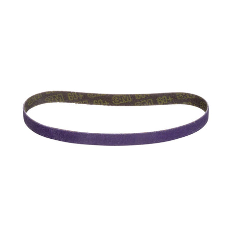 3M 786F 33439 Cubitron II File Belt, 60+ Grit, Purple, 3/8 in x 13 in, Spot Weld Removal (7100033194) (10 Pack)