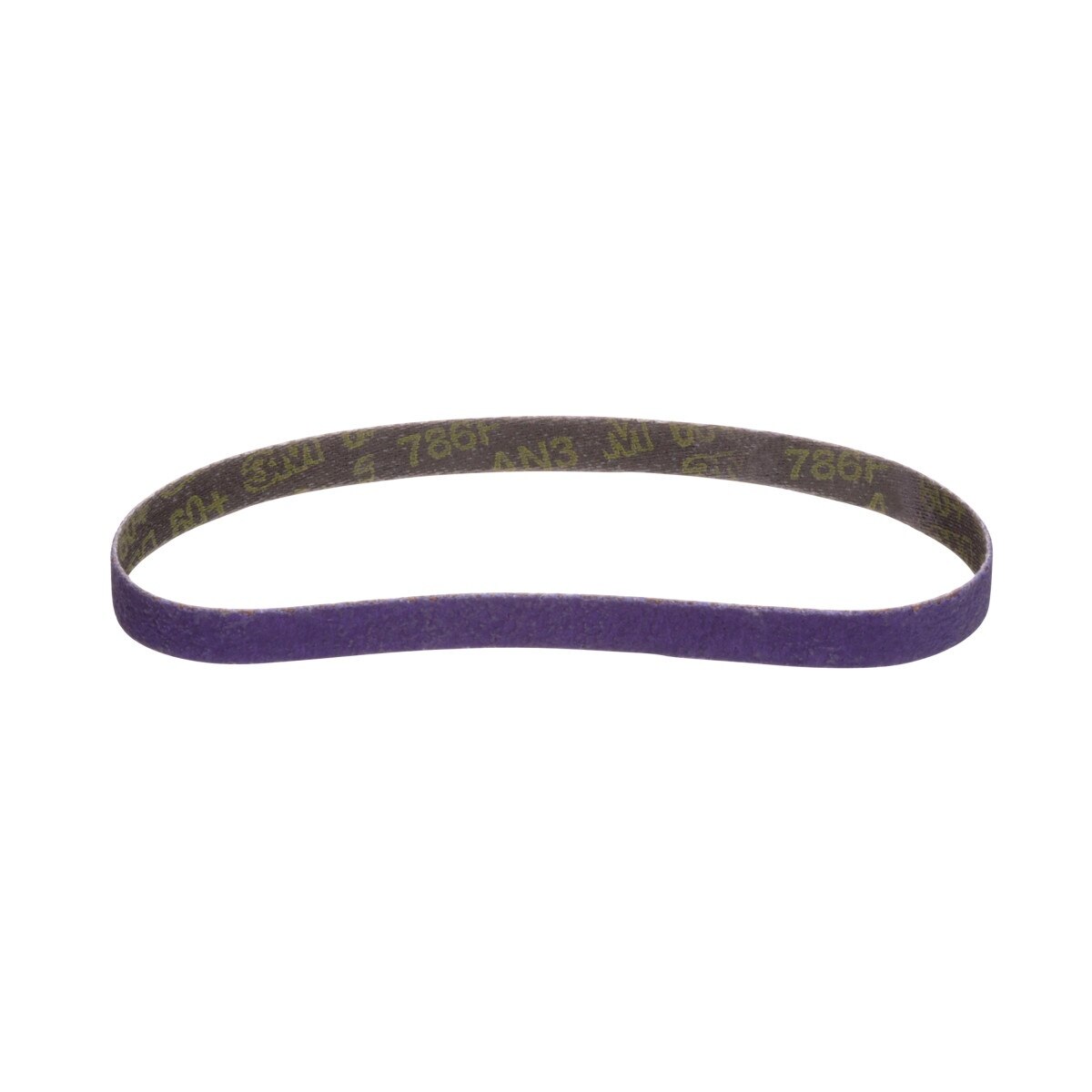 3M 786F 33439 Cubitron II File Belt, 60+ Grit, Purple, 3/8 in x 13 in, Spot Weld Removal (7100033194) (10 Pack) - 4