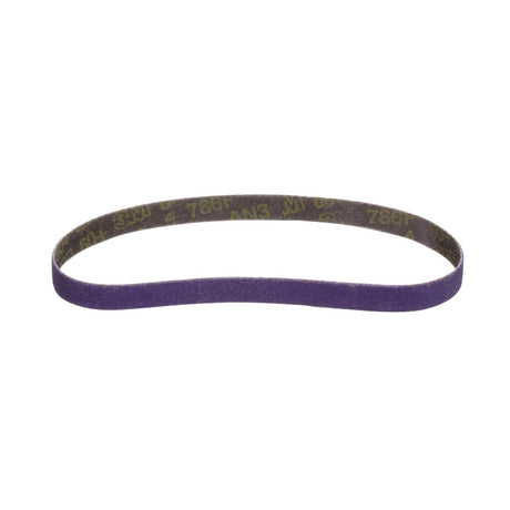 3M 786F 33439 Cubitron II File Belt, 60+ Grit, Purple, 3/8 in x 13 in, Spot Weld Removal (7100033194) (10 Pack) - 4