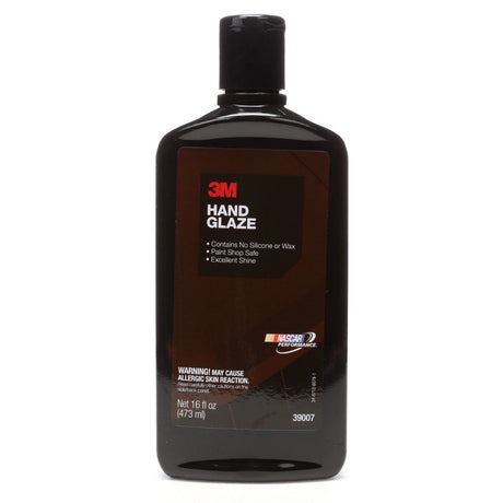 3M Hand Glaze, Liquid, Orange, 16 fl oz 473 mL, for Automotive Paint (39007) (7100033289) (Case of 6)  - (6Pack)