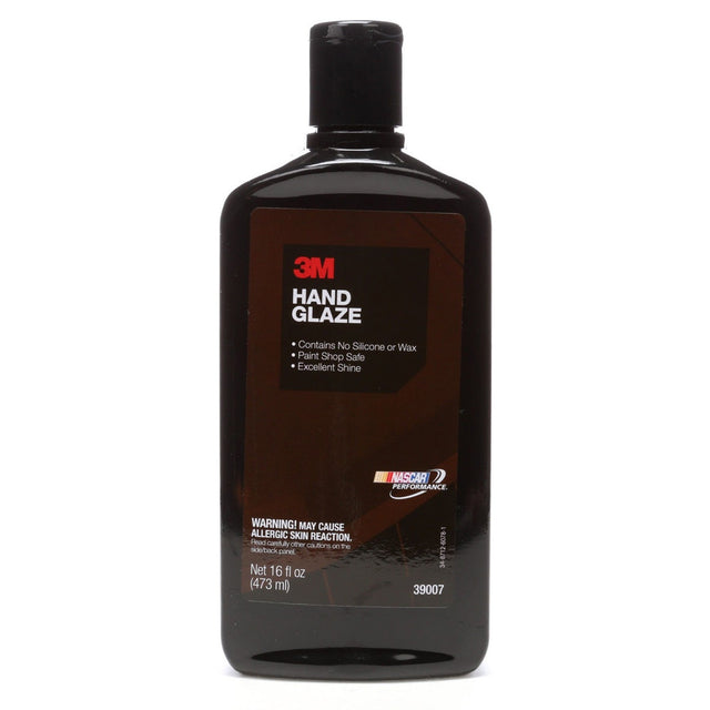 3M Hand Glaze, Liquid, Orange, 16 fl oz 473 mL, for Automotive Paint (39007) (7100033289) (Case of 6)  - (6Pack)