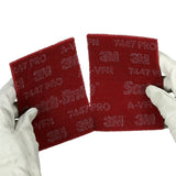 3M PO-HP 7447/7448 64933 Scotch-Brite Pro Hand Pad Multipack, Gray Maroon, 6 in x 9 in (7100033494) (400 Pack) - 8