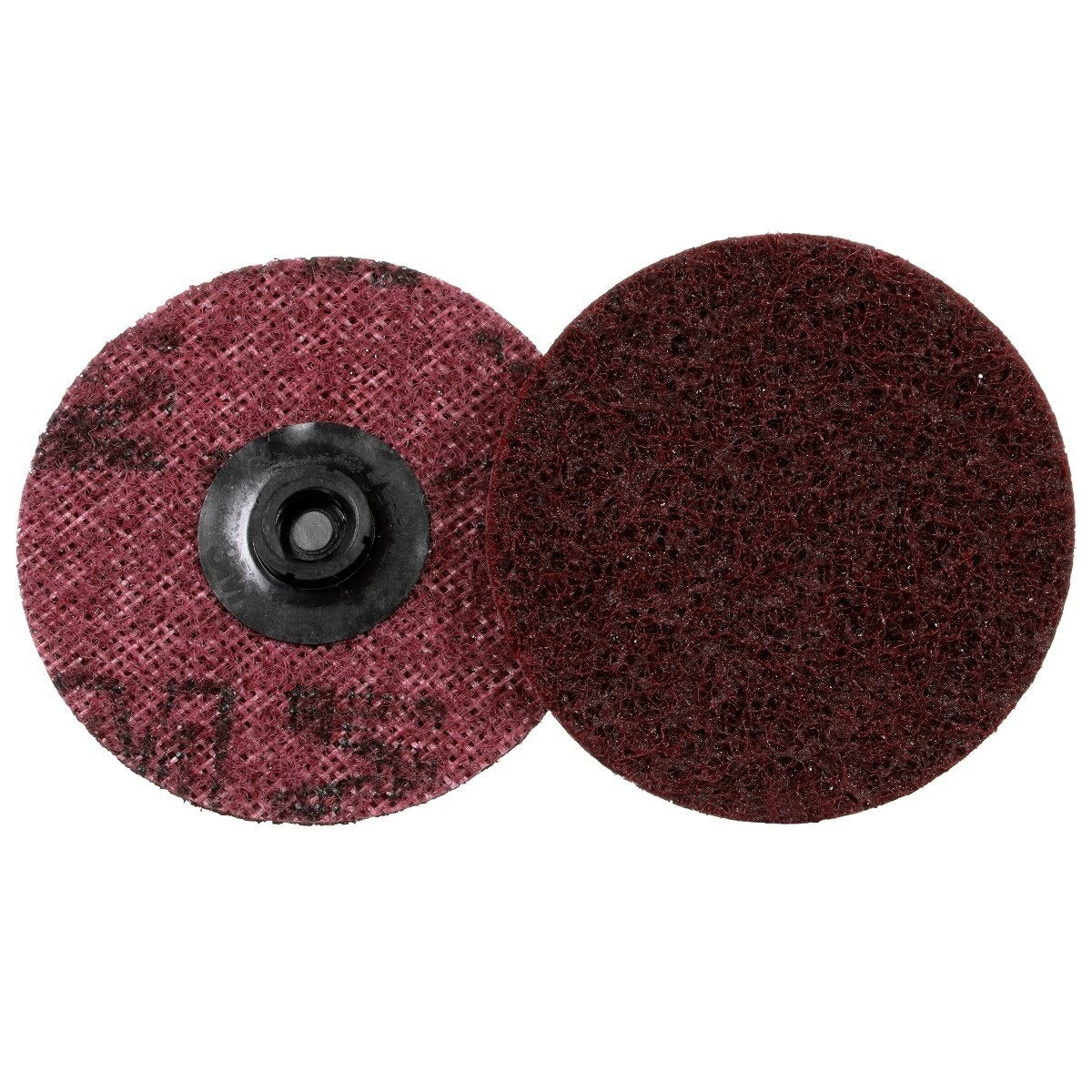 3M SC-DS Scotch-Brite Roloc Surface Conditioning Disc, Aluminum Oxide Medium, TS, Maroon, 3 in (7100035317) (400 Pack) - 2