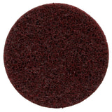 3M SC-DS Scotch-Brite Roloc Surface Conditioning Disc, Aluminum Oxide Medium, TS, Maroon, 3 in (7100035317) (400 Pack) - 3