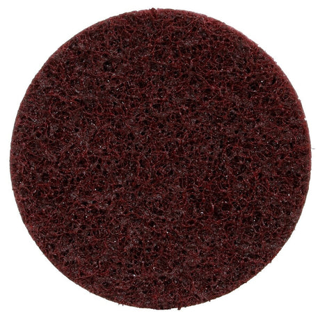 3M SC-DS Scotch-Brite Roloc Surface Conditioning Disc, Aluminum Oxide Medium, TS, Maroon, 3 in (7100035317) (400 Pack) - 3