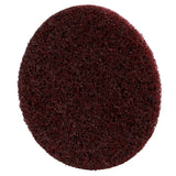 3M SC-DS Scotch-Brite Roloc Surface Conditioning Disc, Aluminum Oxide Medium, TS, Maroon, 3 in (7100035317) (400 Pack) - 5