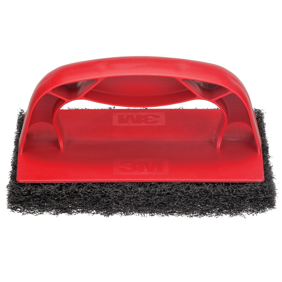 3M Scotch-Brite Scotchbrick Griddle Scrubber 9537CC Heavy Duty Red 4 in x 6 in x 3 in (7100036207)  - (12Pack) - 2