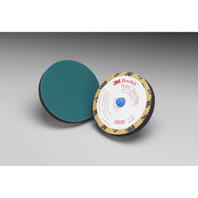 3M 82567 Hookit Disc Pad Type J, TR Attachment, Medium Density Neoprene Foam, Black, 3 in (7100036253)