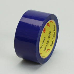 3M 373 Scotch Box Sealing Tape, Blue, 72 mm x 50 m (7100037712) (168 Pack)