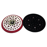 3M Xtract Hookit Low Profile Back-up Pad, Hook and Loop, Red Foam, 5 in x 3/8 in, 5/16-24 External Thread, 44 Holes (20353) (7100037832)  - (10Pack) - 2