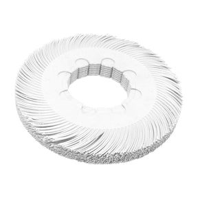 3M 476Y94 Scotch-Brite Radial Bristle Brush Replacement Disc T-S 120 Refill, 6000 RPM, 120 Grit, White, 8 in x 1 in (7100038608)