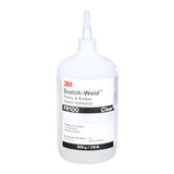 3M PR100 Plastic and Rubber Instant Adhesive, Clear, Low Viscosity, 500 g 1.10 lb Bottle, 1 Bottle/Case (7100039200)