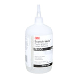 3M PR100 Plastic and Rubber Instant Adhesive, Clear, Low Viscosity, 500 g 1.10 lb Bottle, 1 Bottle/Case (7100039200) - 2