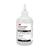 3M PR600 Scotch-Weld Plastic & Rubber Instant Adhesive, Clear, 500 Gram (7100039246)
