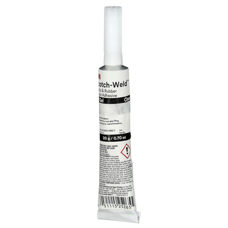 3M Scotch-Weld Plastic and Rubber Instant Adhesive PR Gel, Clear, 20 g Tube (PR GEL) (7100039255)  - (10Pack) - 3