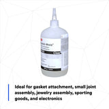 3M PR100 Plastic and Rubber Instant Adhesive, Clear, Low Viscosity, 20 g (0.70 oz) Bottle (7100039259)  - (10Pack) - 6