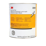 3M Quick Grip Filler Body Filler, Gray Paste, 1 gal Can (33181) (7100039451)  - (4Pack)