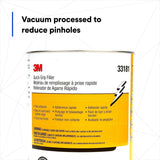 3M Quick Grip Filler Body Filler, Gray Paste, 1 gal Can (33181) (7100039451)  - (4Pack) - 2