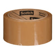 3M 371 Scotch Box Sealing Tape, Tan, 48 mm x 50 m (7100041609) (216 Pack)