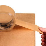 3M 371 Scotch Box Sealing Tape, Tan, 48 mm x 50 m (7100041609) (216 Pack) - 6