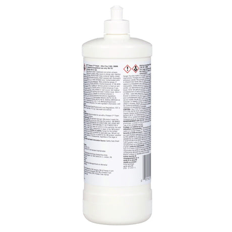3M 100 Finesse-it Polish, Ultra Fine, White, 1 Liter Bottle (28696) (7100042116)  - (12Pack) - 3