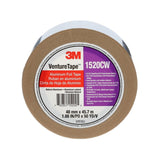 3M 1520CW Aluminum Foil Tape, Silver, 48 mm x 45.7 m, 3.2 mil (7100043715)  - (24Pack)