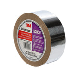 3M 1520CW Aluminum Foil Tape, Silver, 48 mm x 45.7 m, 3.2 mil (7100043715)  - (24Pack) - 3