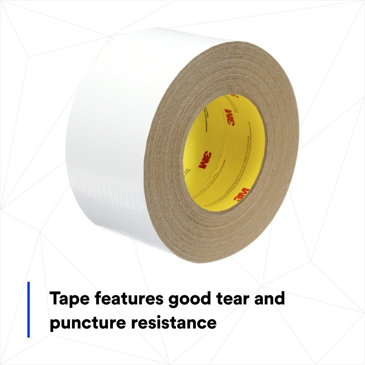3M 1531CW Venture Tape Metal Building Facing Tape, White, 72 mm x 45.7 m (7100043747)  - (16Pack) - 7