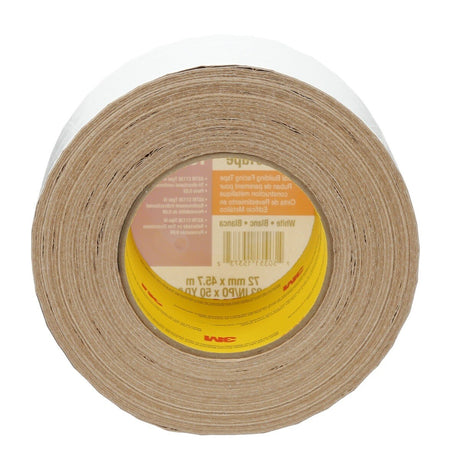 3M 1537CW Metal Building Facing Tape, White, 72 mm x 45.7 m (7100043751) (256 Pack) - 10