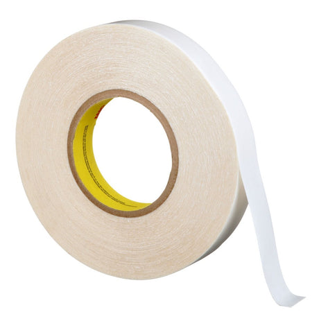 3M 1163MS74 Double Coated PET Tape, 0.5 mil, 1 in x 60 yd (7100043775) (24 Pack) - 2