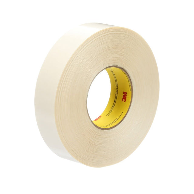 3M 514CW Double Coated PET Tape, Acrylic Adhesive, White, 48 mm x 50 m, 0.01 mm (7100043870) (24 Pack)