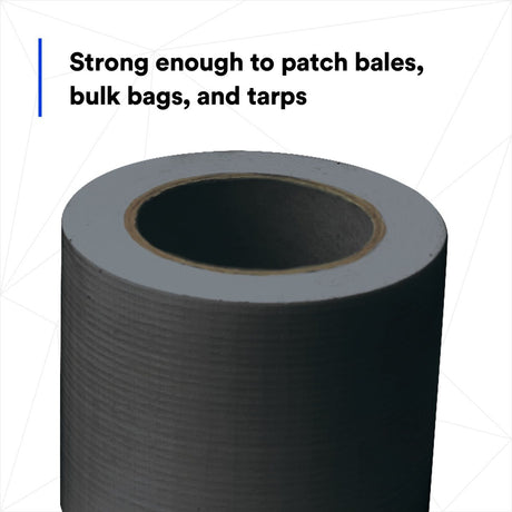 3M 442B Woven Patch Tape, Black, 99 mm x 50 m (7100043941) (15 Pack) - 6