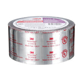 3M Venture Tape UL181B-FX Mastik Foil Tape, Silver, 3 in x 100 ft (1580-P) (7100043954)  - (16Pack) - 5